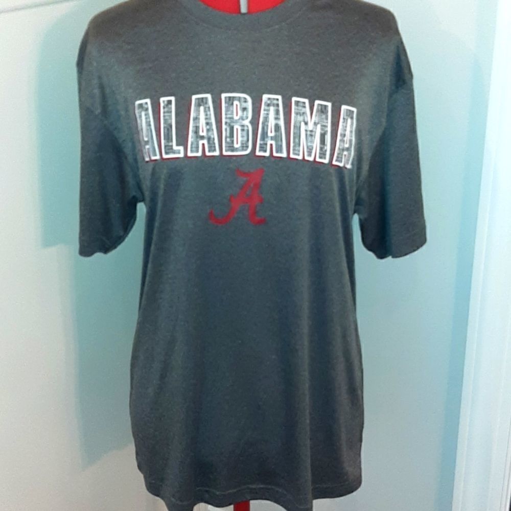 Campus Heritage Alabama Gray Tee Shirt sz M